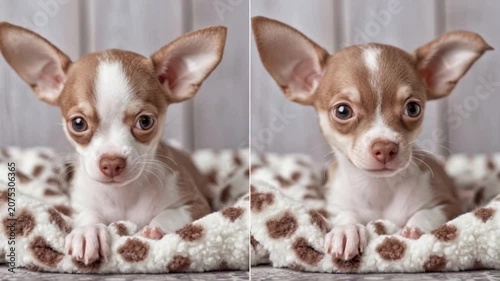 two chihuahua puppies
