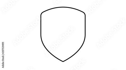 Shield Icon Symbol.