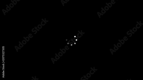 Serene night sky with bright twinkling stars and deep blue cosmic background