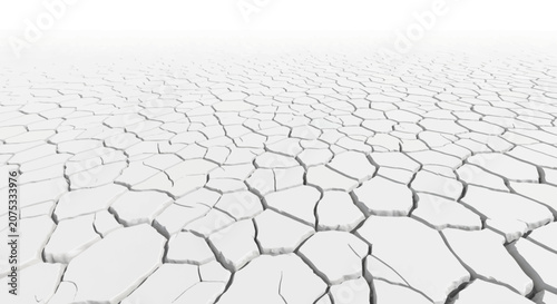 Extensive Dry Cracked Earth Texture Illustrating Drought and Arid Conditions