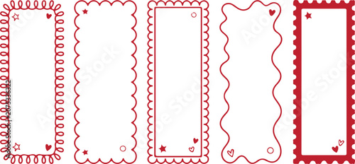 Hand-Drawn Vector Set: Decorative Frames, Arrows, Hearts & Doodle Elements