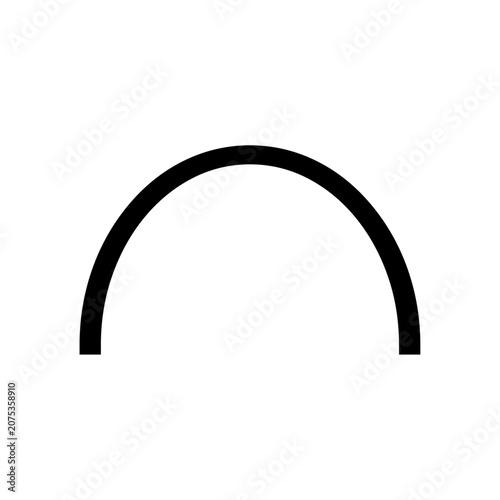 Infinity geometric abstract linked line vector icon editable Adobe Illustrator version 10 modern minimalist black branding illustration artwork