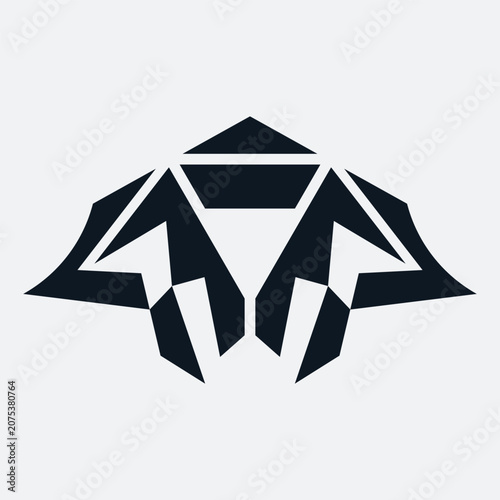 Stealth Bomber Sigil Tech Emblem