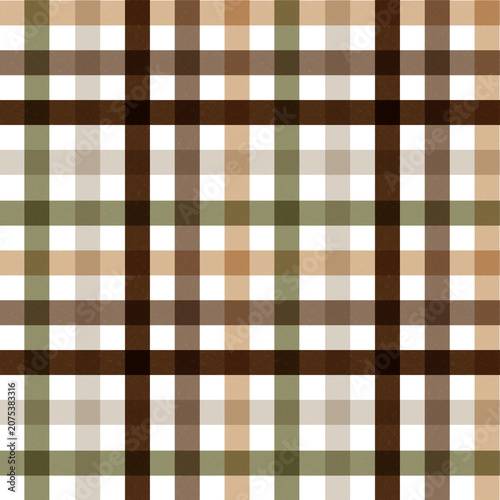 Classic Checkered Fabric Pattern for Apparel Textile