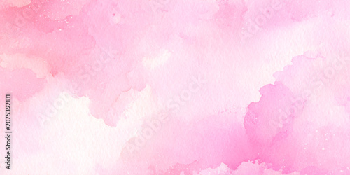 Soft pink and white watercolor background, acrylic texture with marble pattern illustration, pink watercolor texture Ink high resolution background for design.