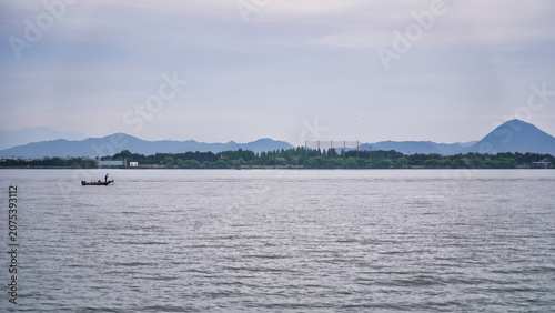 Obraz na plátne 琵琶湖の景観