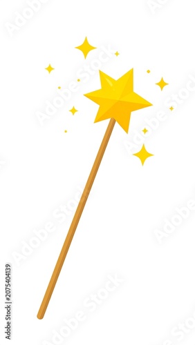 Golden autumn leaf on a brown twig branch.