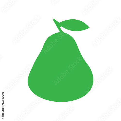 Green Pear Fruit Icon