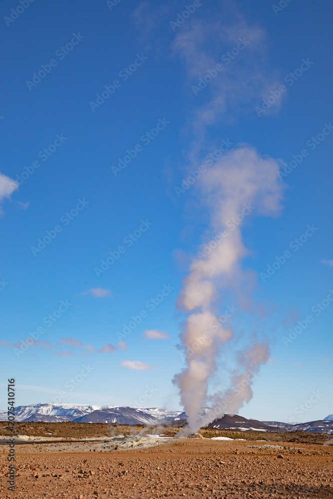 Fototapeta premium Hverir geothermal area