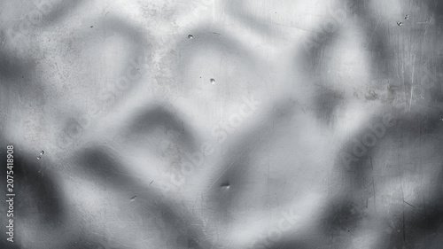 Foto Industrial hammered metal texture, silver dented steel surface with organic dimp