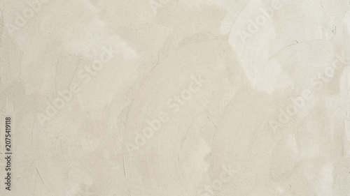 Cuadro en lienzo Venetian plaster wall texture in warm beige, decorative stucco surface with subt