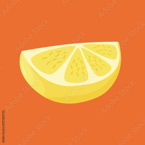 slice of lemon