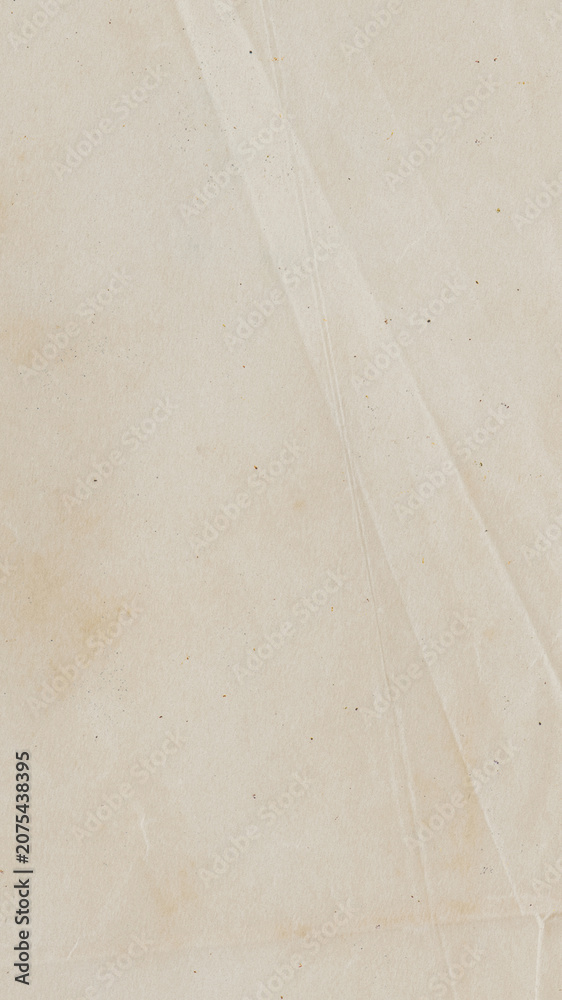 Fototapeta premium Vintage beige paper texture background, perfect for mobile wallpaper.
