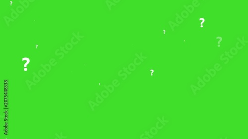 animation stock videos Question mark animation motion graphic effects. 4k background. Questions marks animated flying particles explosion videos. Question mark icon green screen videos.