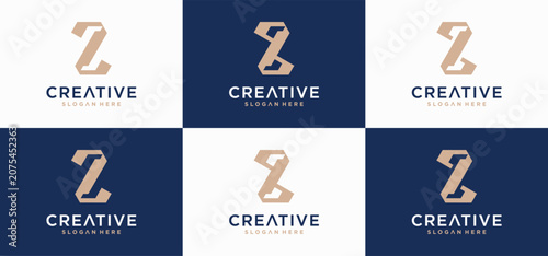Modern Letter Z Infinity Tech Logo Design for Digital Financial Technology