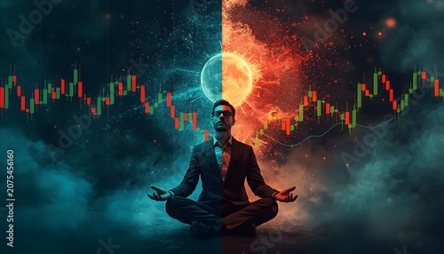Disciplined Trading vs Emotional Trading – A Split-Scene Journey to Financial Success