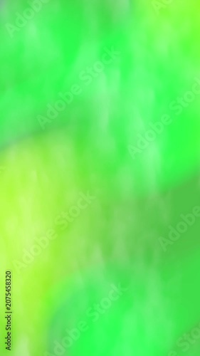 Vertical Abstracts Smoke Abstract Green Gradient Background Animation with Smooth Transitions and Blurry Effect. Loopable ideal for in presentations w