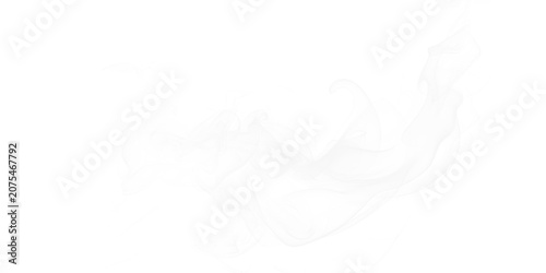 Fotografie Smoke swirling gently upwards in a mesmerizing dance on a transparent background