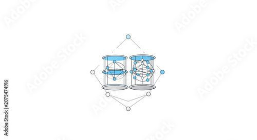 Detailed blueprint of mechanical device.