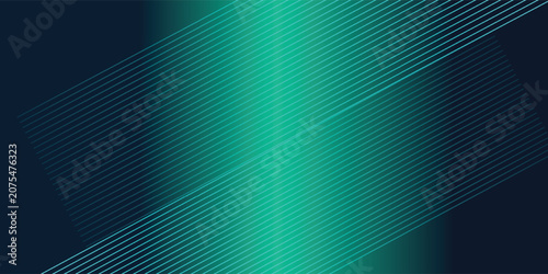 Digital technology speed connect blue green background, cyber nano information, abstract communication, innovation future tech data, internet network connection, Ai big data, line dot illustration
