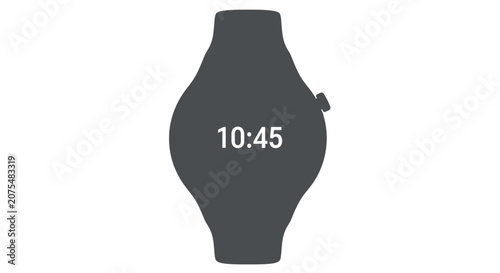 Smartwatch with Digital Display Screen.