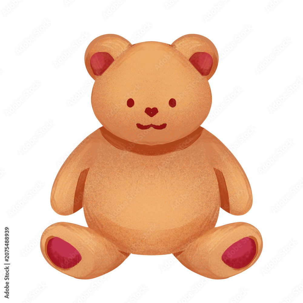 Fototapeta premium brown teddy bear