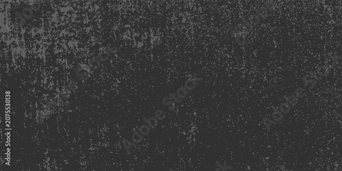 Fotografija Chaotic crisscross white scratches on a dark gray textured background abstract b