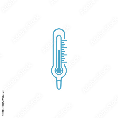 Thermometer Icon – Symbol of Temperature Measurement and Science