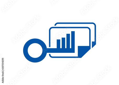 business graph icon