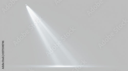 Bild auf Leinwand Transparent png of bright spotlight beams shining down with glowing light effect