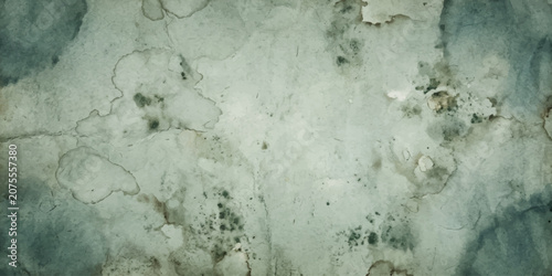 Slika na platnu Old Grunge Wall Texture Background with Weathered Concrete, Aged Plaster and Dir