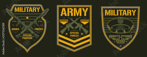 Fotografie Unit military logos
