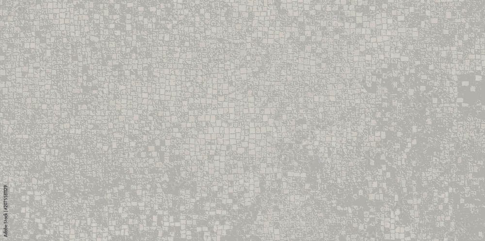 Fototapeta premium A textured gray surface featuring an intricate, irregular pattern resembling tiny mosaic tiles.
