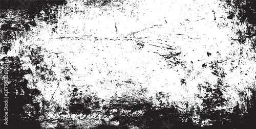 Abstract Black and White Grunge Texture with Cracked Dot Noise Overlay and  overlay vector grainy letterpress textures. Imprint texture, Concrete wall  Illustration Vector.