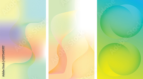 abstract colourful vector background design,geometric shape circle abstract concept vector design,Gradient wave abstract background.