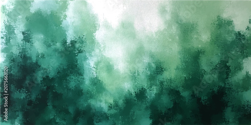 Foto Abstract emerald green watercolor texture, evokes depth, movement, subtle gradation, and organic flow