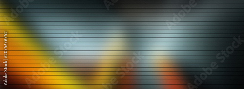 Abstract Cyberpunk Yellow and Silver Light Leak on LED Screen Texture Background with Scanlines