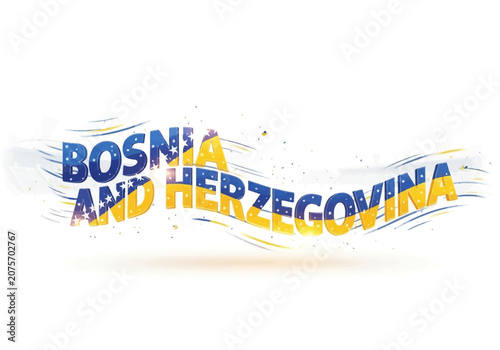 Photos Bosnia and Herzegovina Text Logo.
