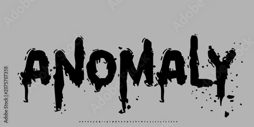 Foto Font Anomaly