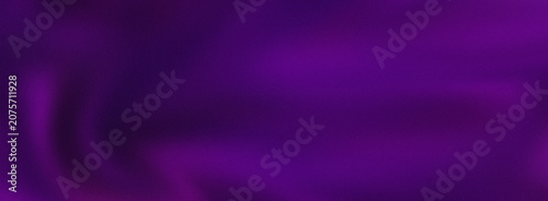 Abstract Dark Purple Velvet Texture Background with Soft Waves and Smooth Gradient Satin Effect