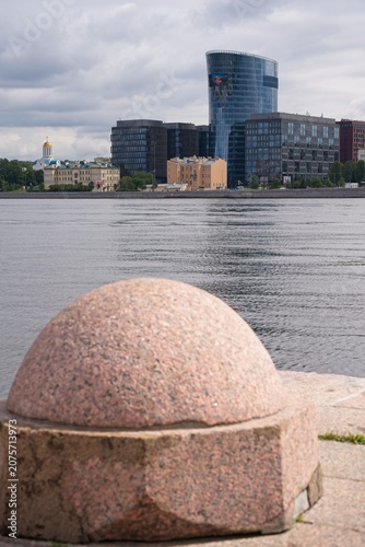 Saint Petersburg, Russia, June 27, 2026. Business center from the other side.                              