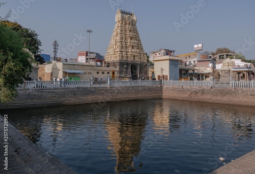 The Kachabeshwarar Temple in Thirukachur is a Hindu temple dedicated to the deity Shiva, in Kanchipuram in the South Indian state of Tamil Nadu.
