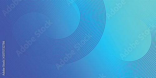 Abstrak Lingkaran Teknologi Biru Profil Fintech Latar Belakang Abstrak Piksel bagus