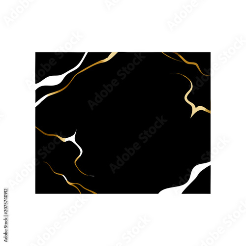 Elegant black marble background with abstract gold and white flowing vein luxury textures background abstract metallic sophisticated prestige material wallpaper artistic minimalist template