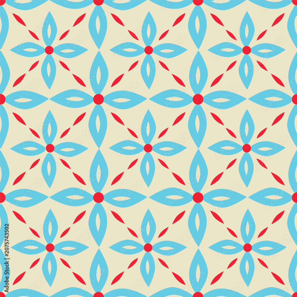 Fototapeta premium seamless floral pattern