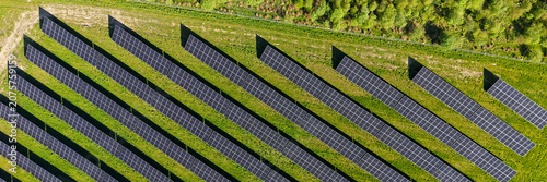 Photos Solar panel installation in Glasgow forming Scotlands largest solar development