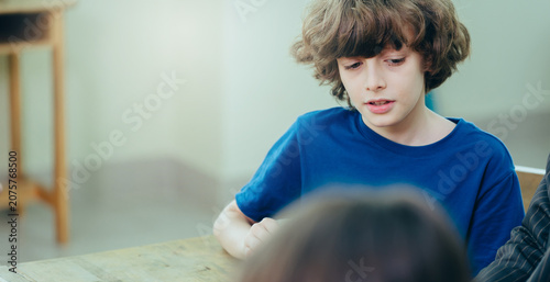 Cuadro en lienzo Student learning concept