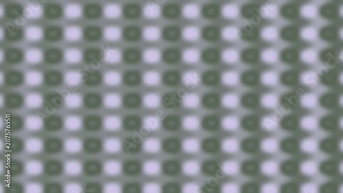 Abstract geometric pattern with blurred circles and squares