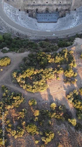 Ancient Theater Aerial View
