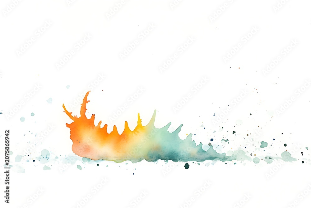Obraz premium Vibrant splash of colors